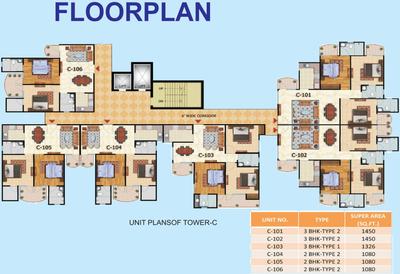 Project Image of 984.0 - 1450.0 Sq.ft 2 BHK Apartment for buy in Oxirich New Delhi Extension