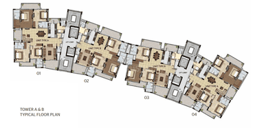 Project Image of 943.0 - 3487.0 Sq.ft 2 BHK Apartment for buy in Shalimar Belvedere Court
