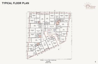 Project Image of 402.89 - 668.12 Sq.ft 1 BHK Apartment for buy in Sun Aakar Residency 3