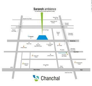 Project Image of 0.0 - 1845.0 Sq.ft 3 BHK Apartment for buy in Chanchal Saransh Ambience