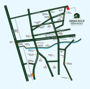 Project Image of 1216.0 - 2240.0 Sq.ft 2 BHK Apartment for buy in Urban River Urban Heights