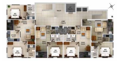 Project Image of 573.0 - 1033.0 Sq.ft 1 BHK Apartment for buy in Indraneelam Deodate