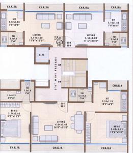 Project Image of 0.0 - 253.0 Sq.ft 1 BHK Apartment for buy in Mangalmurti Residency