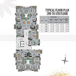 Project Image of 674.68 - 1404.0 Sq.ft 2 BHK Apartment for buy in Girija Apartment