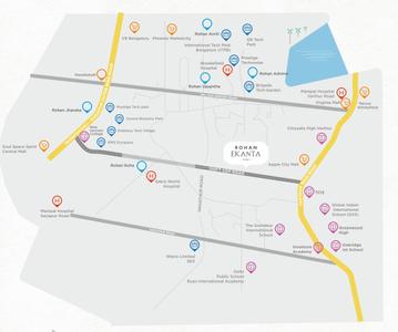 Project Image of 709.34 - 1040.22 Sq.ft 2 BHK Apartment for buy in Rohan Ekanta Phase 2