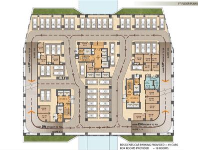 Project Image of 0.0 - 8321.0 Sq.ft 4 BHK Apartment for buy in Kingfisher Towers