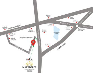 Project Image of 506.0 - 1326.0 Sq.ft 1 BHK Apartment for buy in Ruby Nakshatra