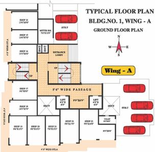 Project Image of 295.0 - 483.51 Sq.ft 1 BHK Apartment for buy in DBR Dias Residency Park Wing A