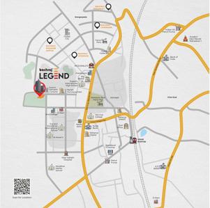 Project Image of 402.14 - 585.66 Sq.ft 1 BHK Apartment for buy in Bachraj Legend Wing ABC