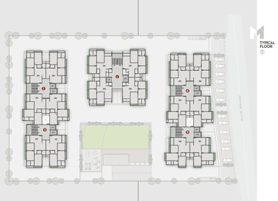 Project Image of 0.0 - 1755.0 Sq.ft 3 BHK Apartment for buy in Mount Milano