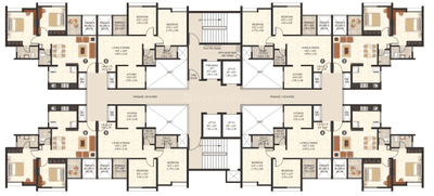 Project Image of 423.0 - 981.55 Sq.ft 1 BHK Apartment for buy in VTP Belair