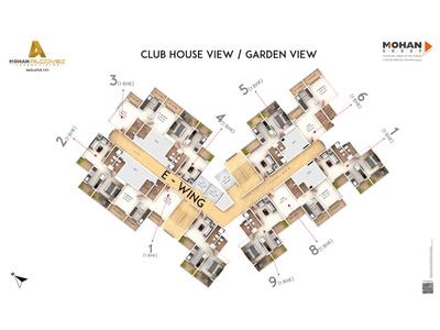 Project Image of 392.0 - 548.0 Sq.ft 1 BHK Apartment for buy in Mohan Alcoves I