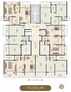 Project Image of 540.0 - 745.0 Sq.ft 1 BHK Apartment for buy in Shree Siddhivinayak