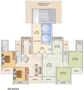 Project Image of 685.0 - 1375.0 Sq.ft 1 BHK Apartment for buy in Monarch Imperial