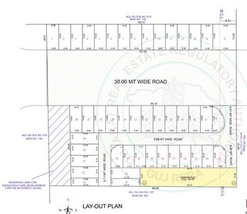 Harshad Krishna Bungalows Layout Plan 1