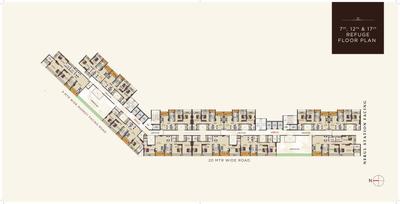 Project Image of 714.0 - 1062.0 Sq.ft 2 BHK Apartment for buy in Pyramid Centria