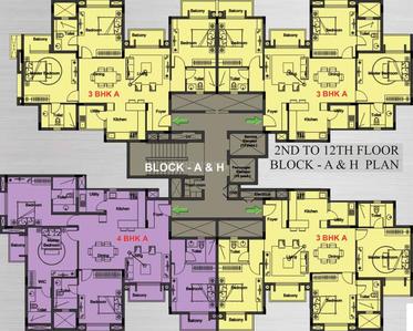 Project Image of 1260.0 - 2025.0 Sq.ft 2 BHK Apartment for buy in Nitesh Cape Cod