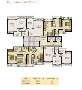 Project Image of 630.0 - 1350.0 Sq.ft 1 BHK Apartment for buy in Ekta Parksville Phase III