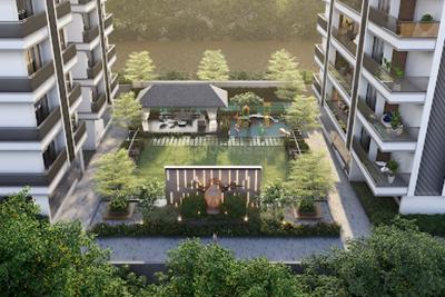 Project Image of 1499.84 - 1991.0 Sq.ft 4 BHK Apartment for buy in Sahajanand The Landmark Luxuria
