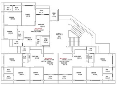 Project Image of 0.0 - 1845.0 Sq.ft 3 BHK Apartment for buy in Shyam Soham