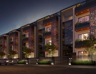 Project Image of 2450.0 - 2850.0 Sq.ft 5 BHK Villa for buy in CG Sun Villas