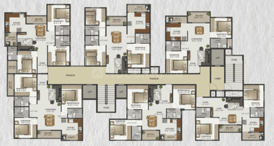 Project Image of 1064.0 - 1522.0 Sq.ft 2 BHK Apartment for buy in Sowparnika Elania