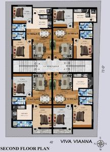 Project Image of 780.0 - 842.0 Sq.ft 2 BHK Apartment for buy in Viva Vianna
