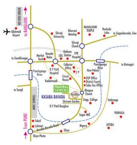 Project Image of 599.0 - 973.0 Sq.ft 1 BHK Apartment for buy in Pratik Township Pratiraj Towers