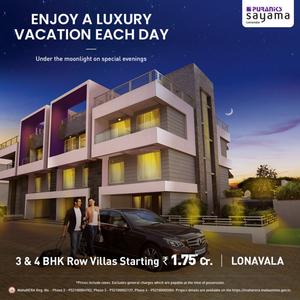 Project Image of 1624.0 - 2043.0 Sq.ft 3 BHK Villa for buy in Puraniks Sayama 
