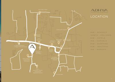 Project Image of 1107.0 - 1152.55 Sq.ft 2 BHK Apartment for buy in Adhya