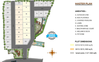 Project Image of 1147.0 - 1800.0 Sq.ft Residential Plot Plot for buy in Aspire Calixia