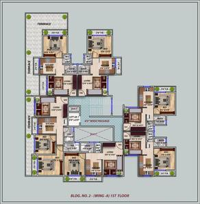 Project Image of 500.0 - 950.0 Sq.ft 1 BHK Apartment for buy in Shree Puram Township