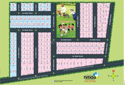 Project Image of 2205.0 - 2844.0 Sq.ft Residential Plot Plot for buy in Pragati Vision County At Thimmapur