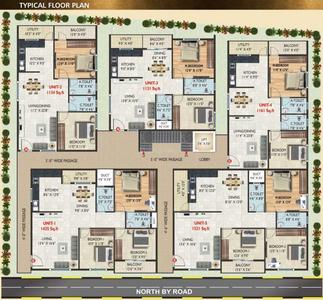Project Image of 1131.0 - 1521.0 Sq.ft 2 BHK Apartment for buy in Sai Sadhan