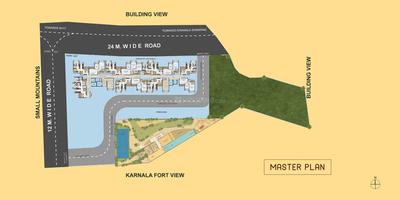 Project Image of 394.17 - 537.23 Sq.ft 1 BHK Apartment for buy in Saubhagyam Phase II