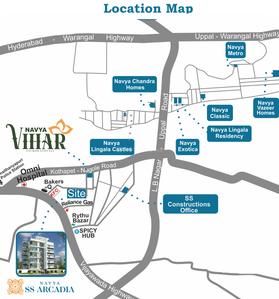 Project Image of 1458.0 - 1664.96 Sq.ft 3 BHK Apartment for buy in Navya SS Arcadia