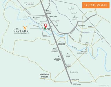 Project Image of 1275 Sq.ft 3 BHK Apartment / Flat for sale in Ravet for Rs. 8000000