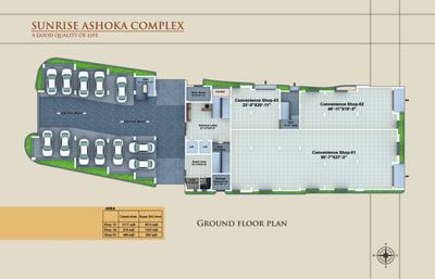 Project Image of 915.0 - 1683.0 Sq.ft 2 BHK Apartment for buy in Sunrise Ashoka Complex