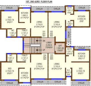Project Image of 156.4 - 316.14 Sq.ft 1 RK Apartment for buy in Dubey Gayatri Darshan