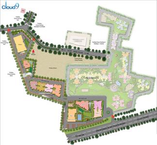 Project Image of 887.0 - 1570.0 Sq.ft 2 BHK Apartment for buy in Rishabh Cloud9 Towers