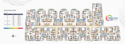 Project Image of 801.0 - 1784.0 Sq.ft 2 BHK Apartment for buy in Spectrum 21