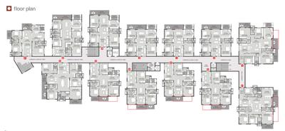 Project Image of 2204.02 - 3549.0 Sq.ft 3 BHK Apartment for buy in Om Sree Glory
