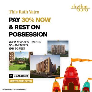 Project Image of 0.0 - 1761.0 Sq.ft 3 BHK Apartment for buy in Rhythm Aura