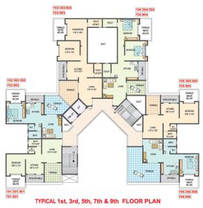 Project Image of 365.0 - 615.0 Sq.ft 1 BHK Apartment for buy in Arun Balaji Paradise Building A And D