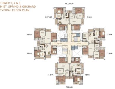 Project Image of 415.49 - 767.57 Sq.ft 1 BHK Apartment for buy in Paradise Sai World Dreams Phase 1