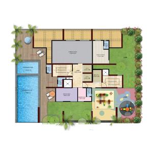 Project Image of 611.0 - 849.0 Sq.ft 2 BHK Apartment for buy in Tharwani Palladian