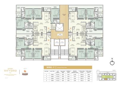 Project Image of 1332.0 - 2433.0 Sq.ft 3 BHK Apartment for buy in Shubh Nirvana
