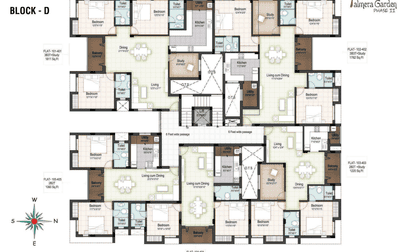 Project Image of 563.0 - 1811.0 Sq.ft 1 BHK Apartment for buy in Elegant Palmera Garden