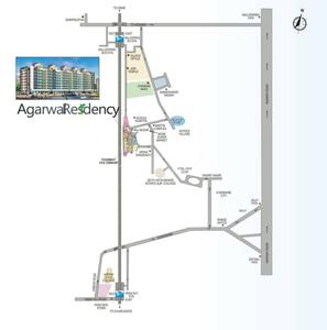 Project Image of 0.0 - 1130.0 Sq.ft 2 BHK Apartment for buy in Agarwal Regency