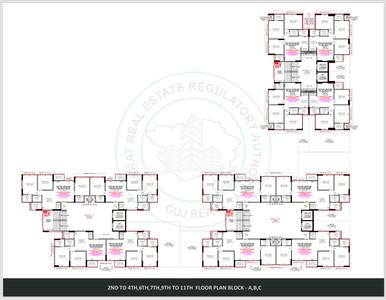 Project Image of 598.9 - 853.79 Sq.ft 2 BHK Apartment for buy in Shree The 7 Vincitore
